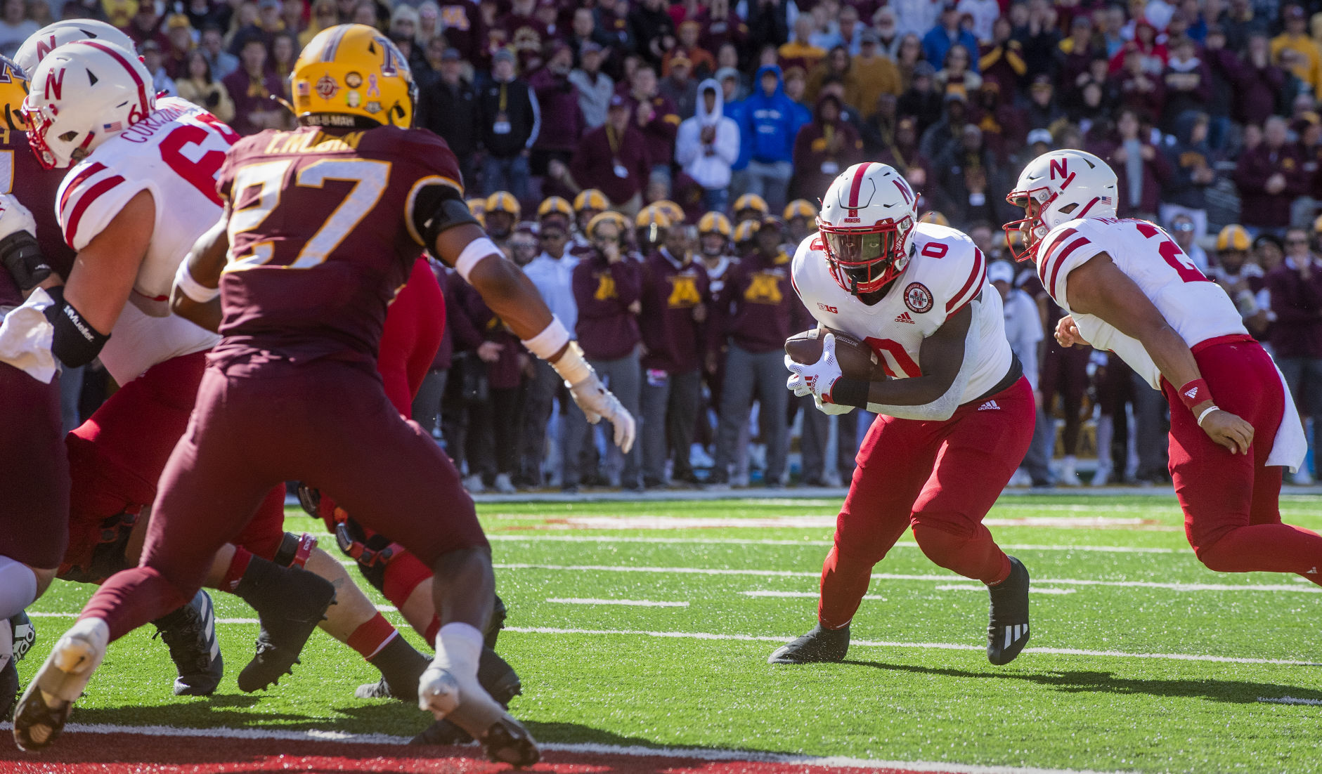 Nebraska vs. Minnesota, 10.16